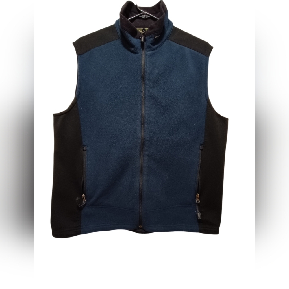 Eddie Bauer Men's Navy and Black Vest